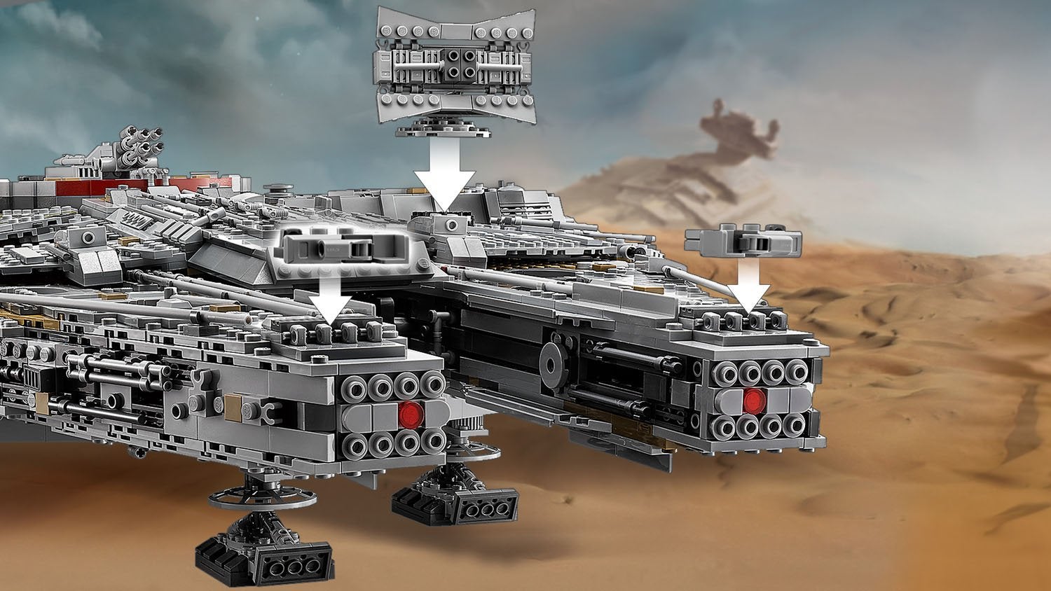 LEGO Star Wars 75192, The Millennium Falcon