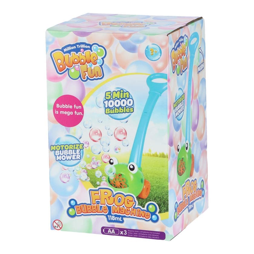 Million Trillion Bubble Fun, Bubble Frog Push N Go