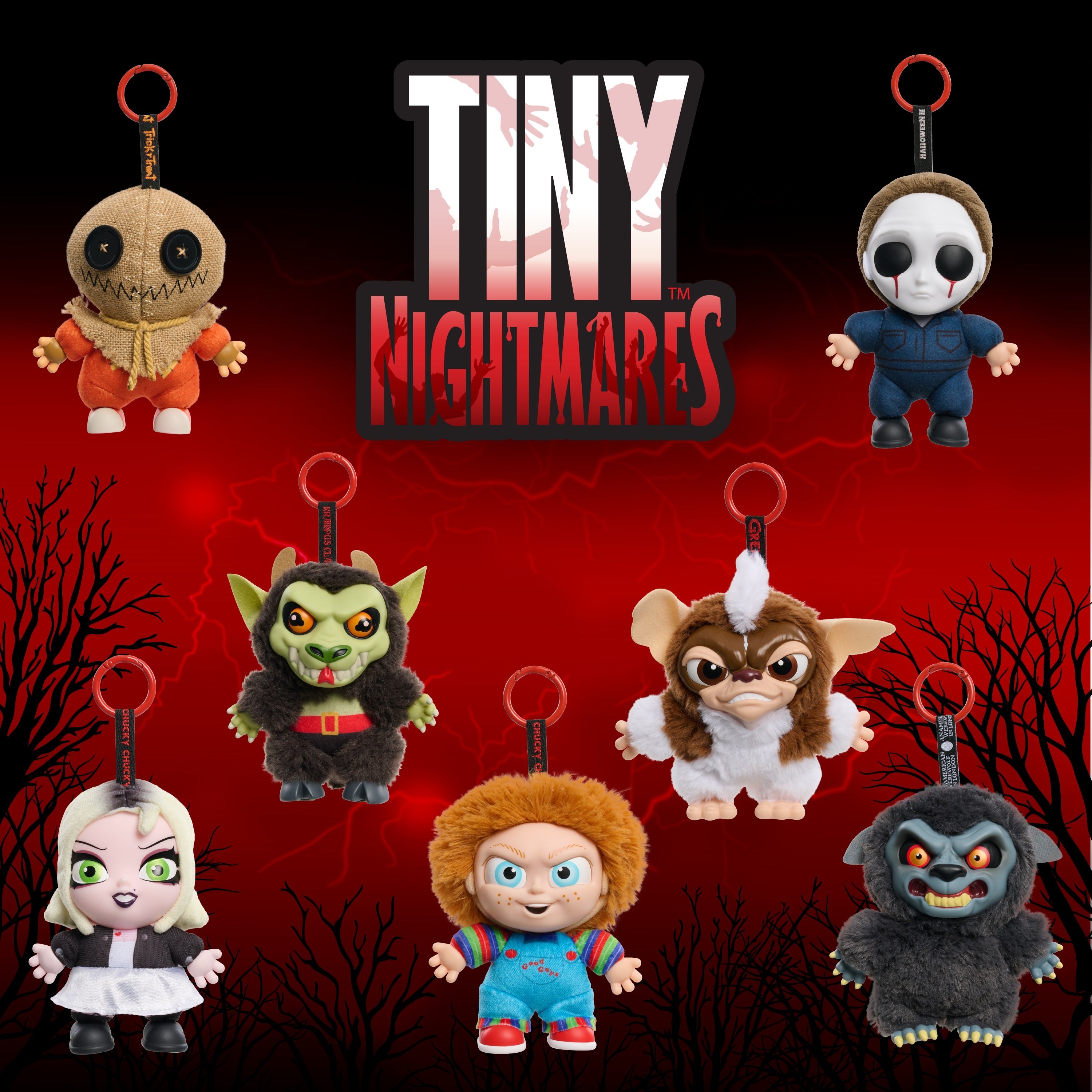 Tiny Nightmares vinyl face clip on 13 cm