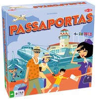 Passaportas Brädspel för hela familjen