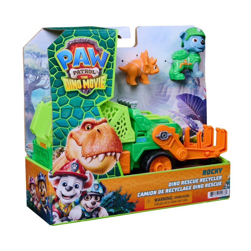 PAW Patrol Rocky Dinosaurie Leksaksfordon