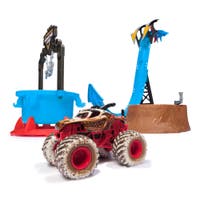 Monster Jam Mud Blasters Monster Mutt Dalmatian Dunk Tank