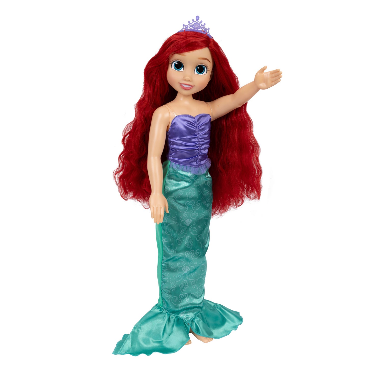 Disney Playtime Ariel Docka 28 tum med Borste