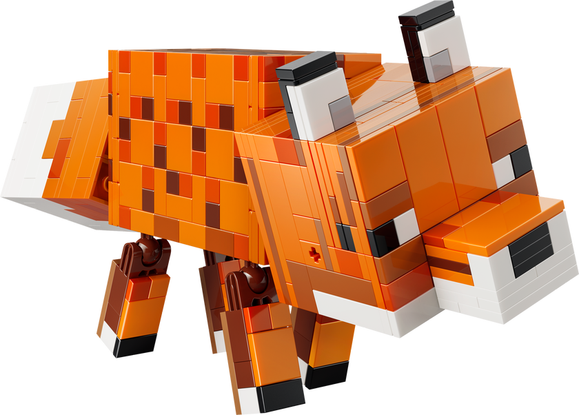 LEGO® Minecraft® Räven Presentleksak med spelprydnad 21588