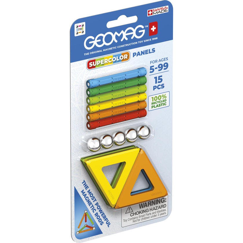 Geomag Supercolor Panels 15 Delar