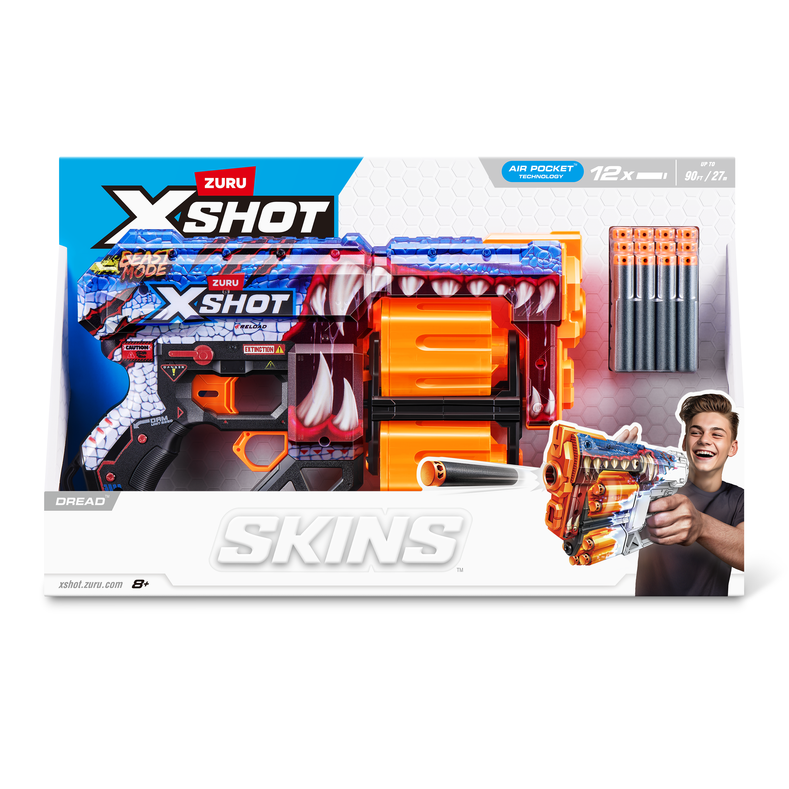 XSHOT Skins Dread