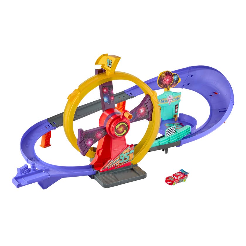 Disney Cars Blixten McQueens Racerbana
