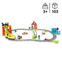 LEGO DUPLO Town 10428, Stort interaktivt pendeltåg