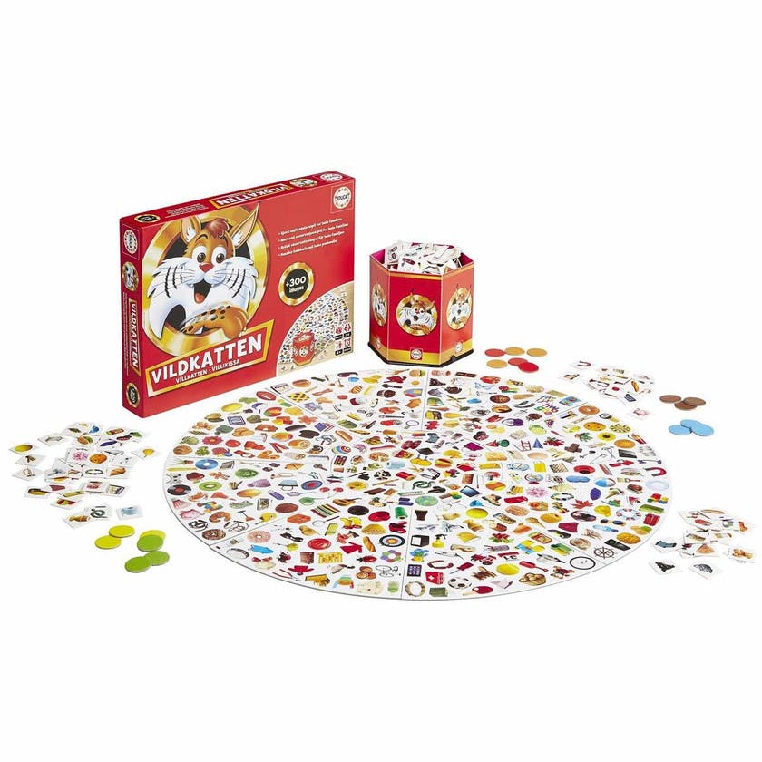 Vildkatten 300 – Observationsspel för 2–6 spelare – Educa