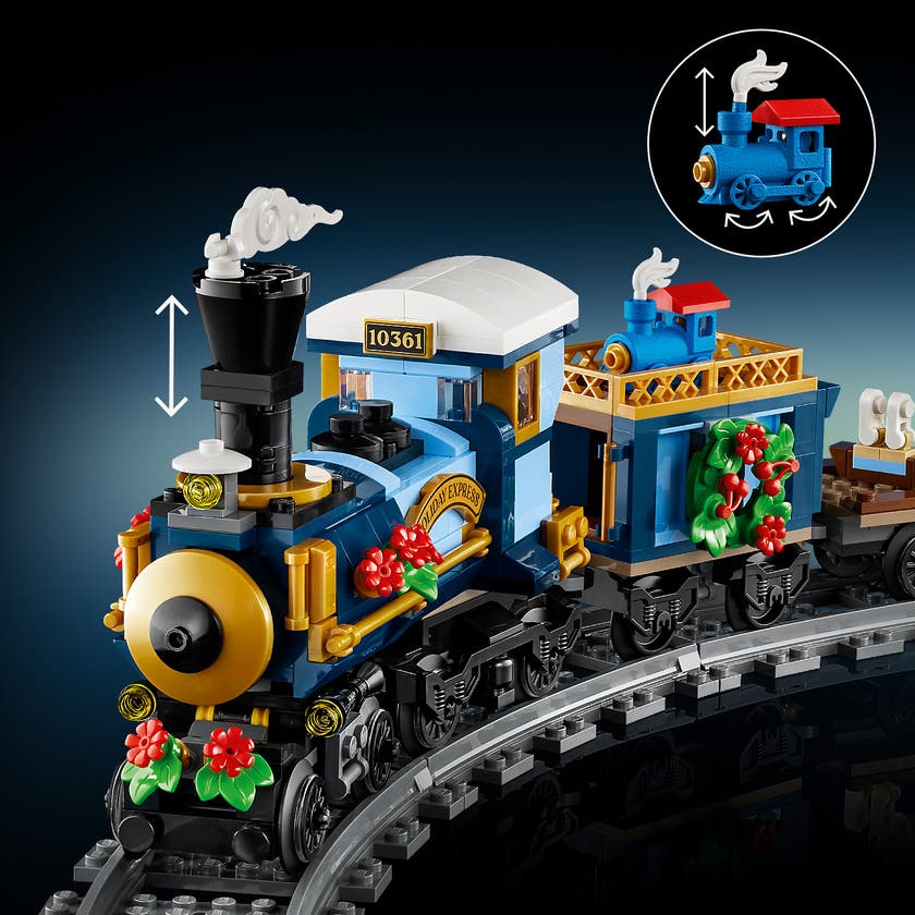 LEGO® Icons Julexpressen Modellbyggset för vuxna 10361