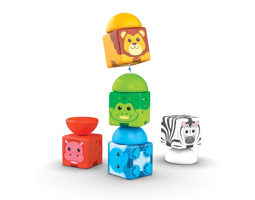 Geomag Magicube Blocks Stacking Safari 10 Pcs