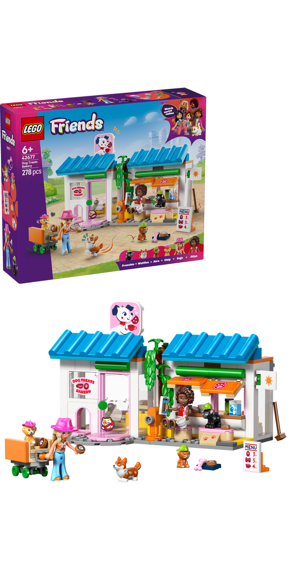 LEGO® Friends Hundbageri Bygg- och lekset 42677