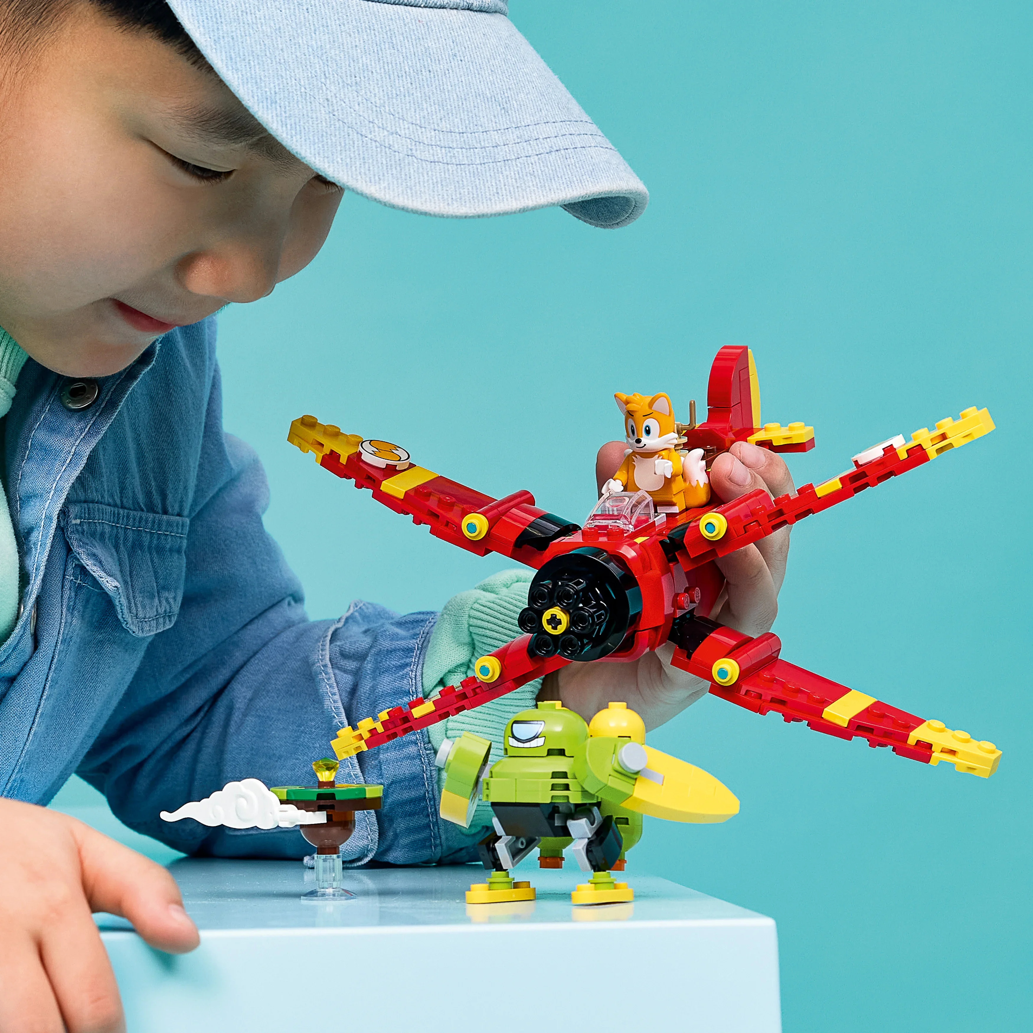 LEGO® Sonic Tails Tornado-1 77119
