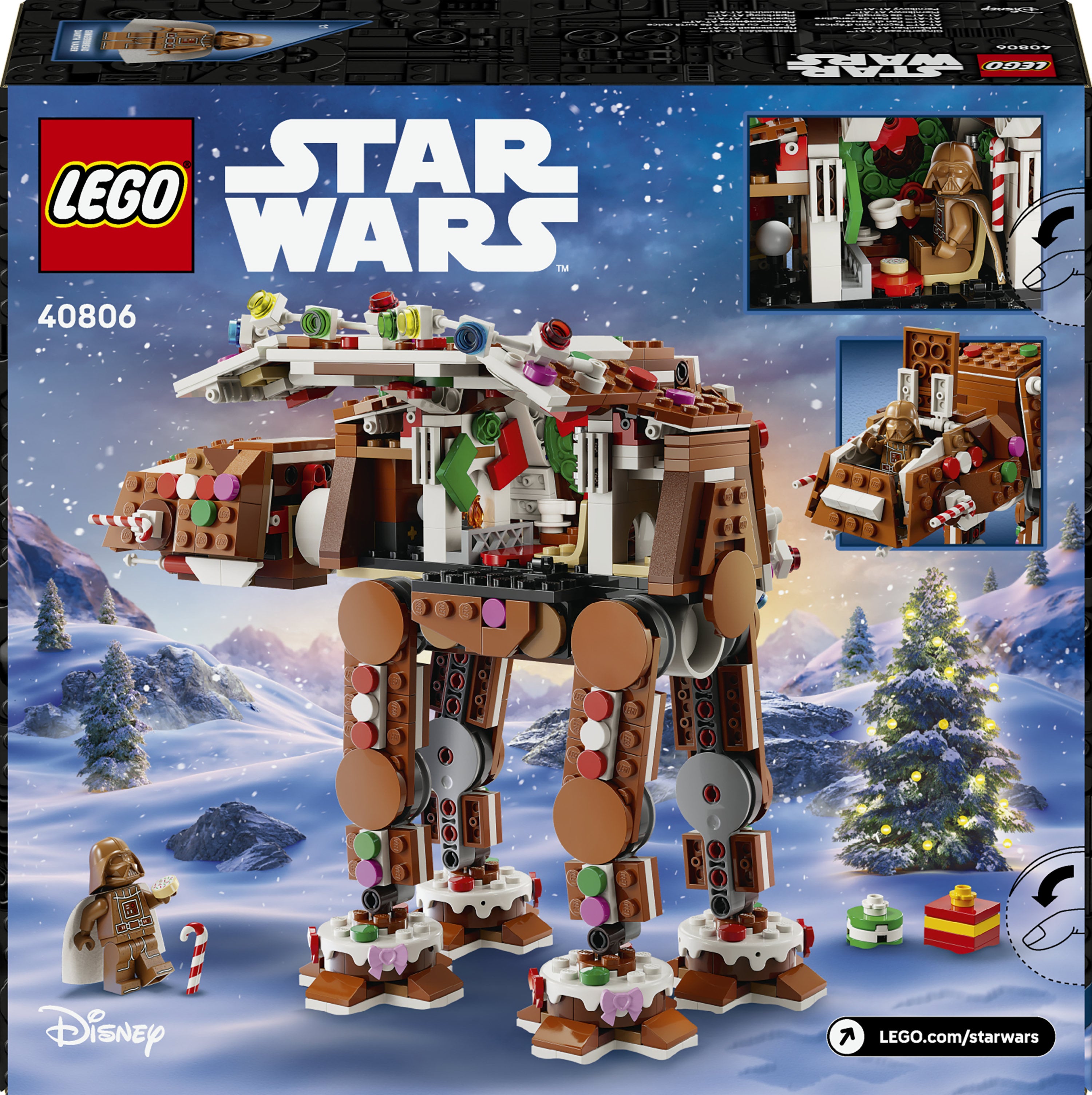 LEGO® Star Wars Pepparkaks AT-AT-gångare 40806