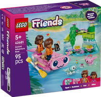 LEGO® Friends Äventyrsbåt med axolotler 42681