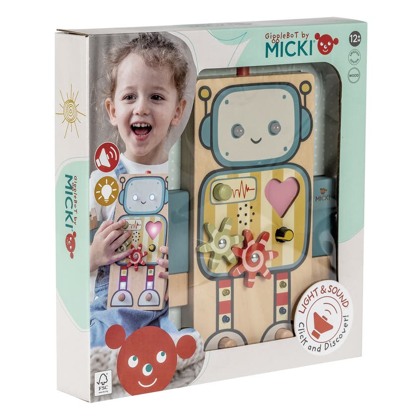 MICKI Gigglebot aktivitetsleksak