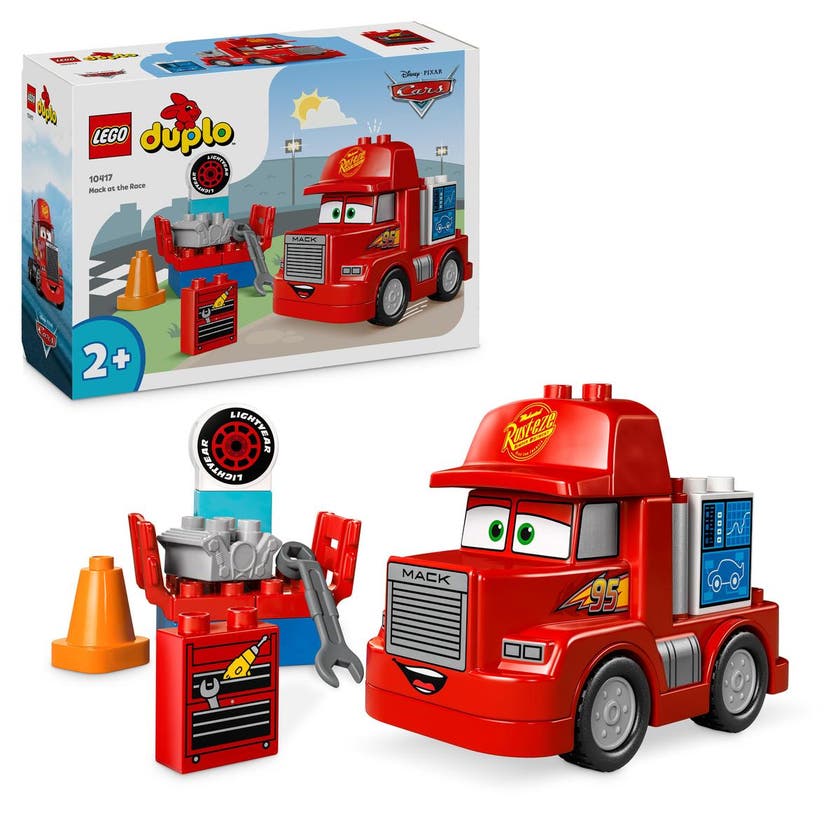 LEGO 10417, Mack på tävlingen