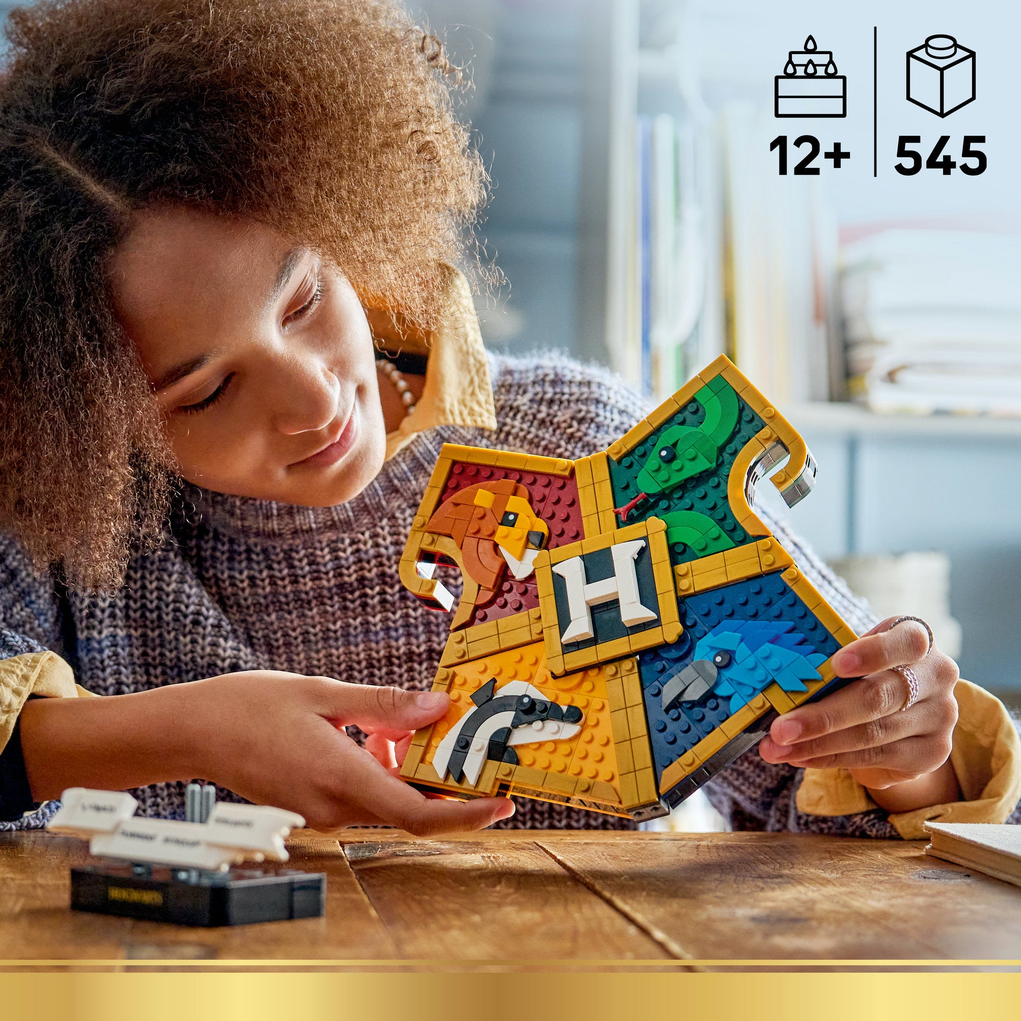  LEGO® Harry Potter™ Hogwarts™ elevhemsvapen Byggleksak 76462