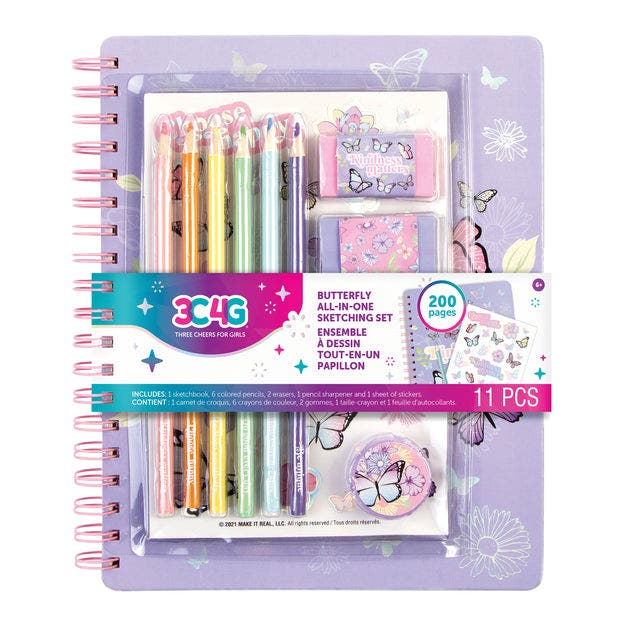 Make it Real, Butterfly All-In-1 Sketching Set