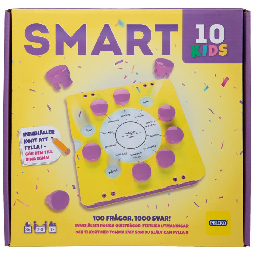 SMART10 KIDS SE - Brädspel för barn