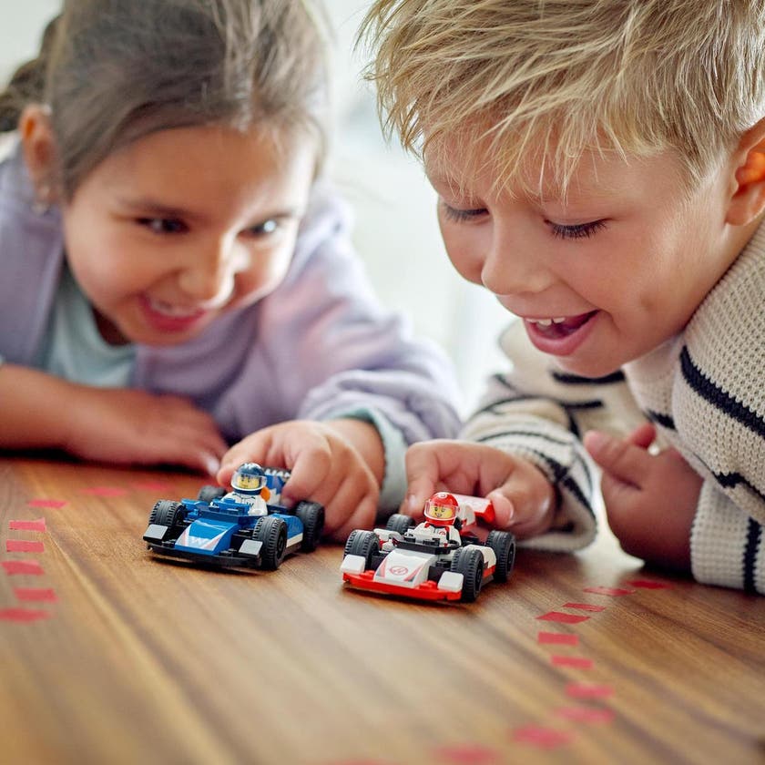 LEGO City Formula 1 60464, F1® Williams Racing & Haas F1® racerbilar