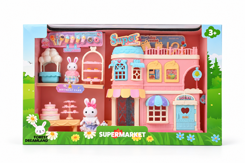 Forest Dreamland Supermarket lekset 18 delar