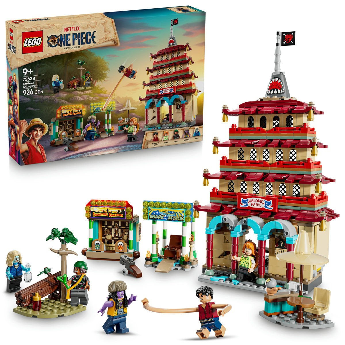 LEGO ONE PIECE 75638, Striden vid Arlong Park