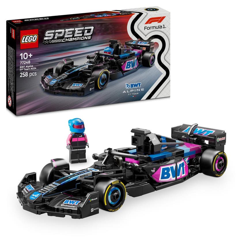 LEGO Speed Champions 77248, BWT Alpine F1® Team A524 Race Car