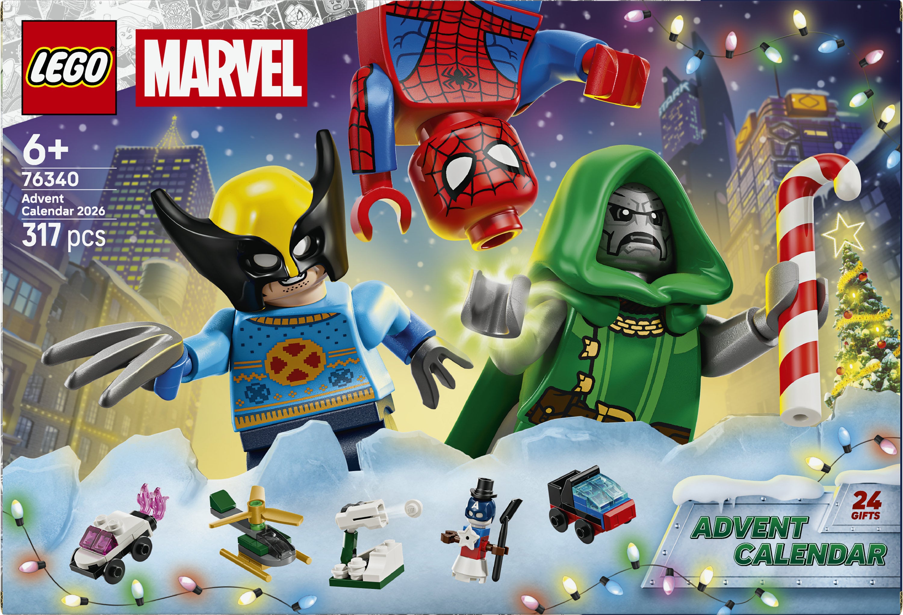 LEGO® Marvel Adventskalender 2026 - 76340