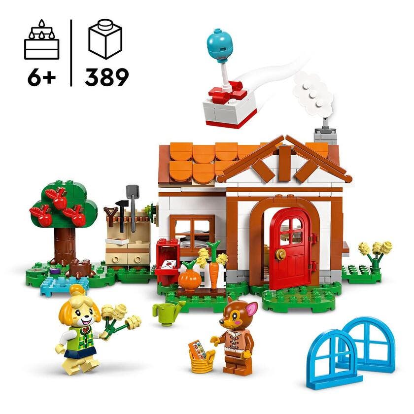 LEGO Animal Crossing 77049, Isabelle på besök
