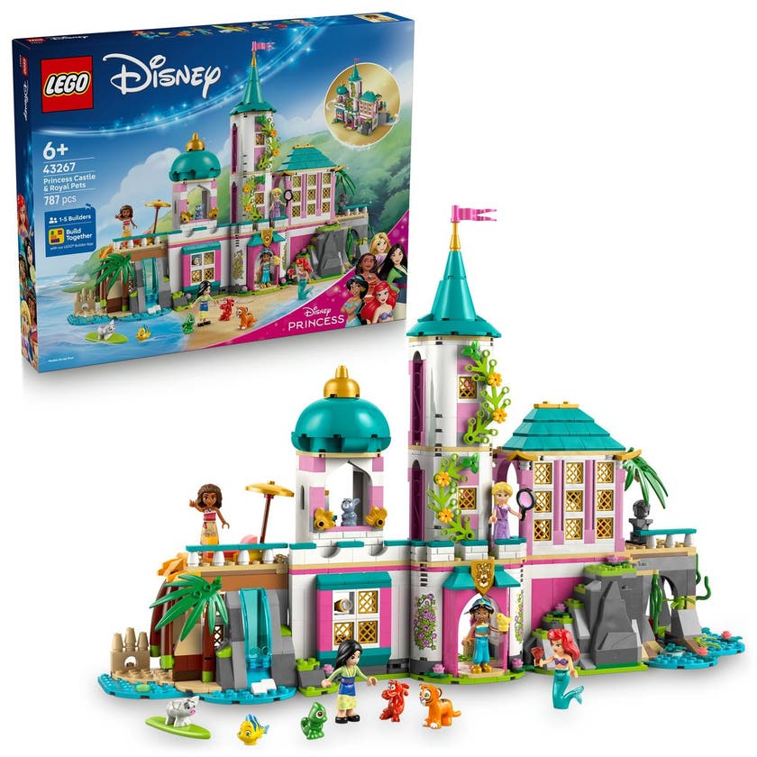 LEGO Disney 43267, Prinsesslott och kungliga husdjur
