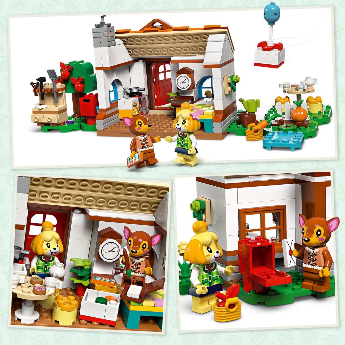 LEGO Animal Crossing 77049, Isabelle på besök