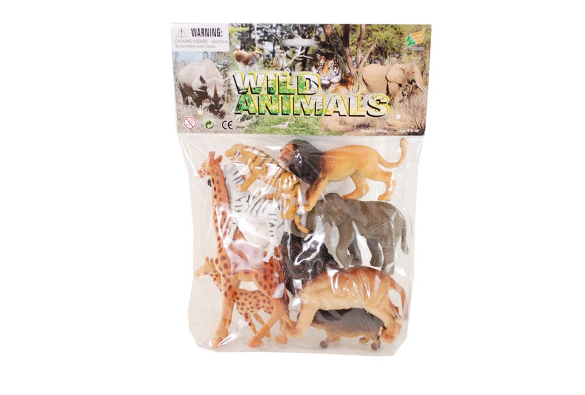 Vilda Djur 10St Ca 11Cm