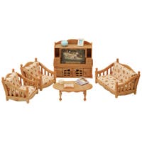 Sylvanian Families - Soffgrupp med TV set
