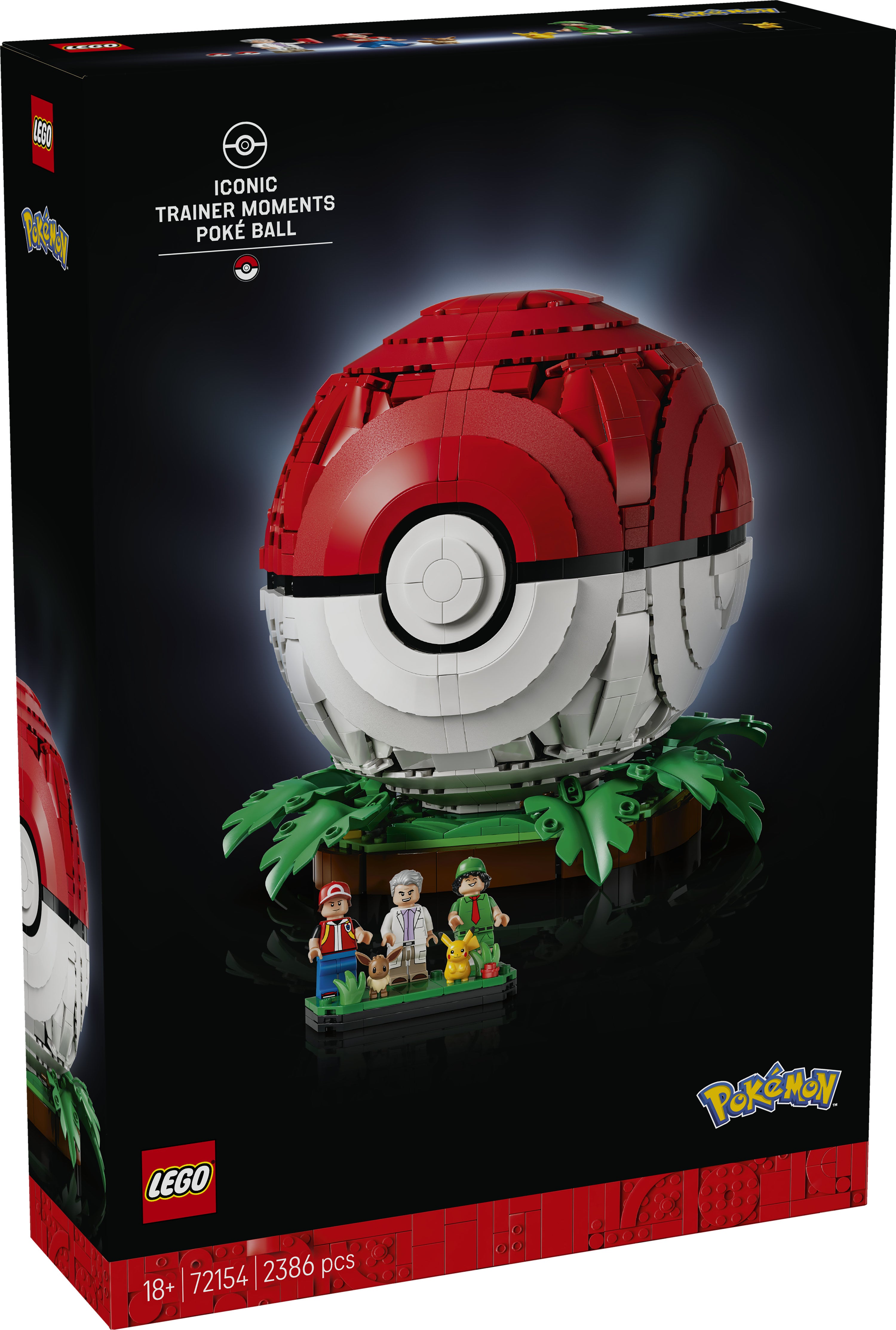 LEGO® Pokémon Ikoniska Tränarmomenten Poké Ball 72154