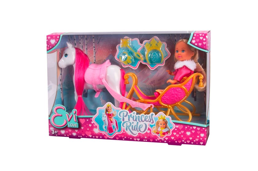 Evi Love Prinsessa Med Vintersläde
