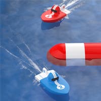 Sharper Image RC Hydro Park Racers med uppblåsbar pool