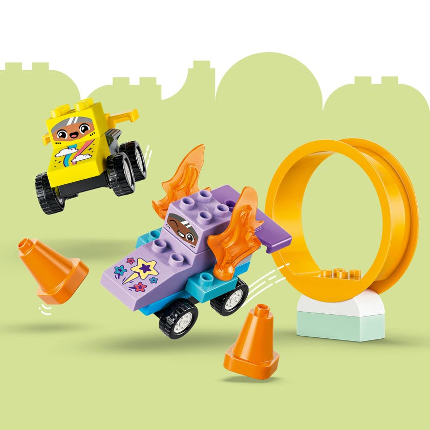 LEGO® DUPLO® Town 3-i-1 Kreativa ramper med fordon 10478
