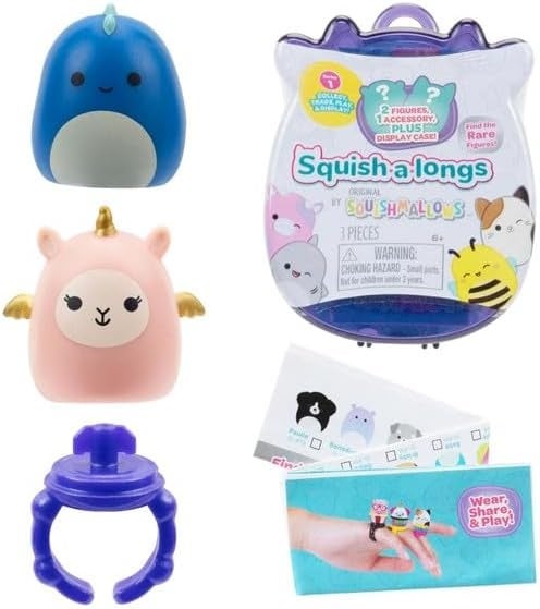 Squishalongs 2,5 cm Blind 2-pack