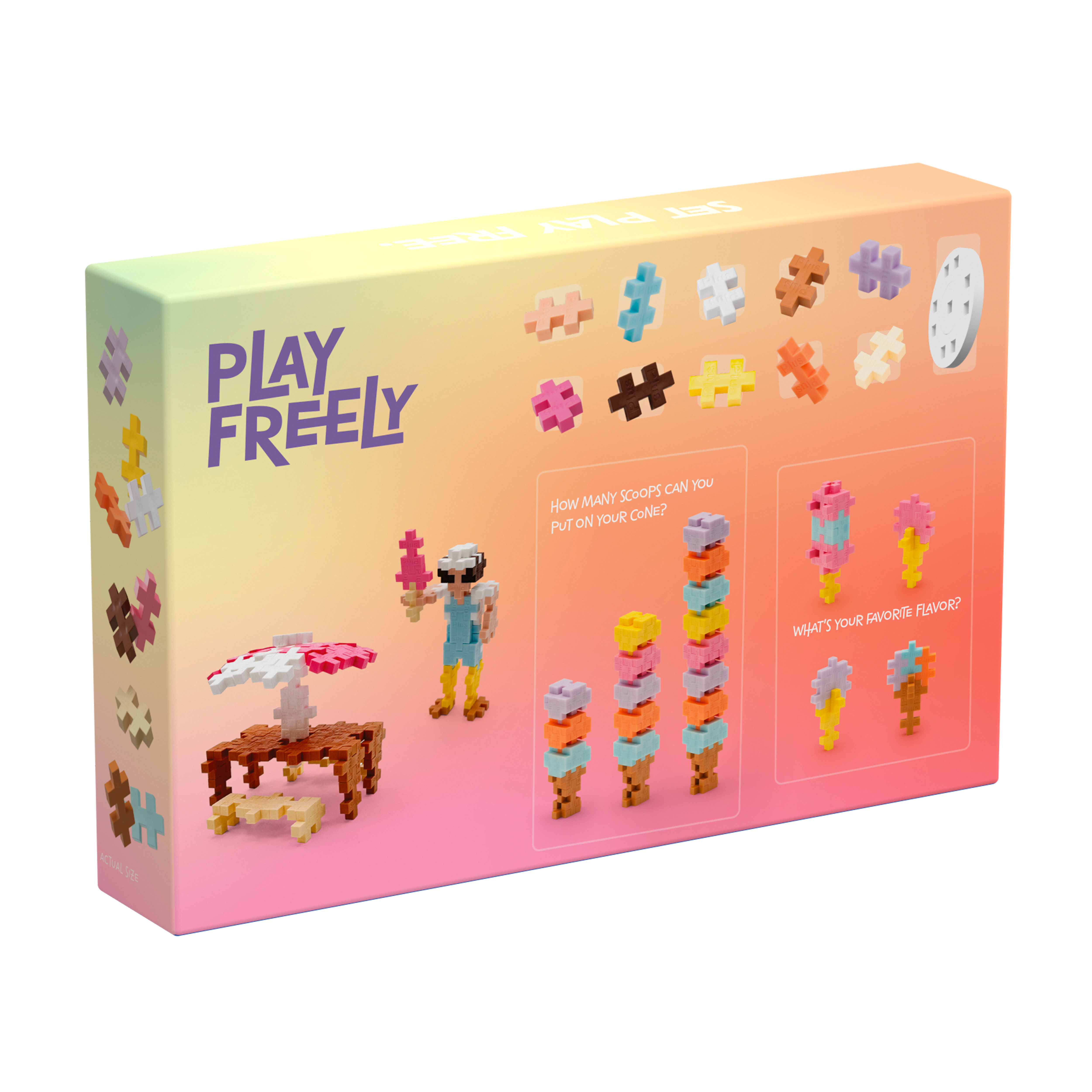 Plus-Plus Learn to Build – Glassbutik, 285 delar