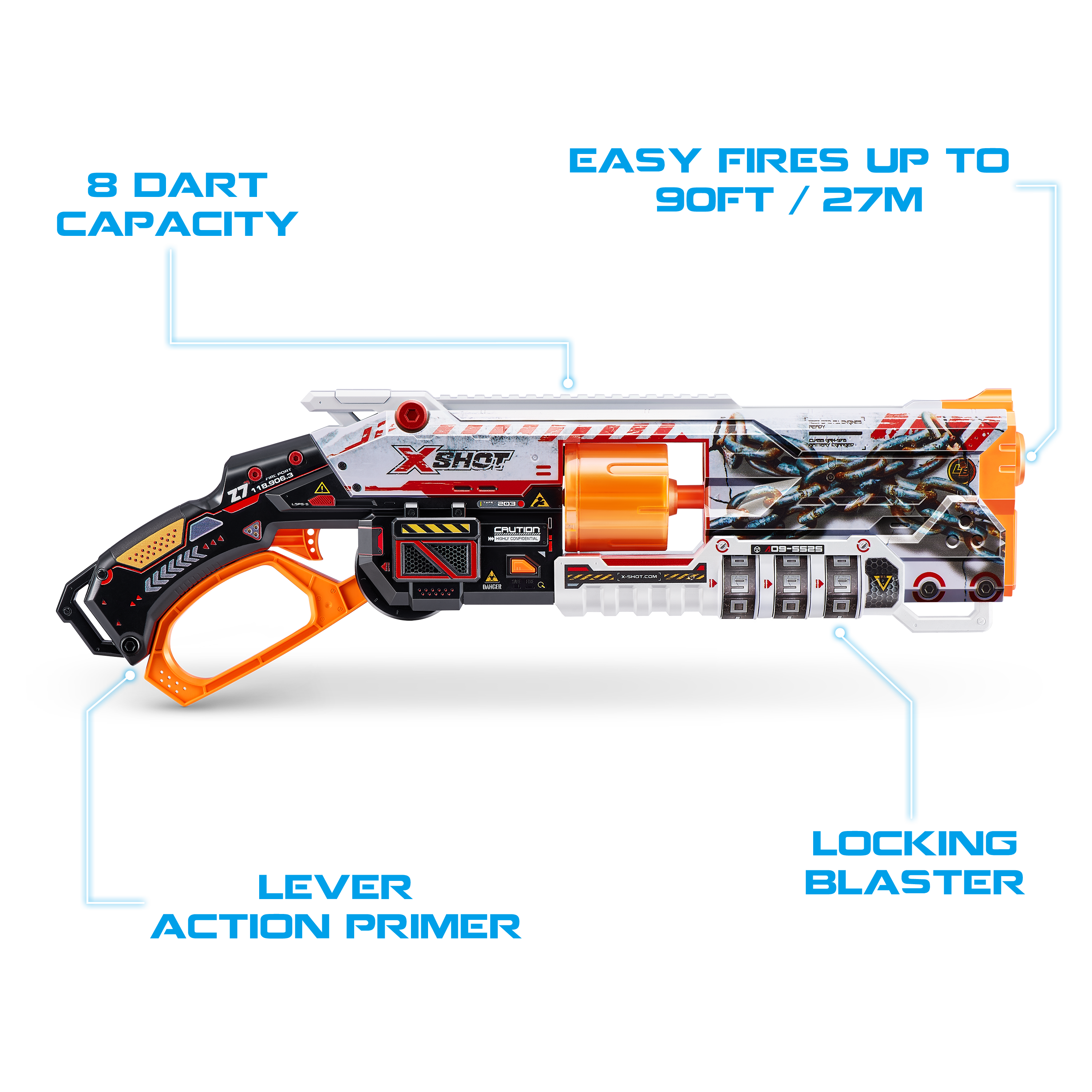 XSHOT Skins Lock Gun