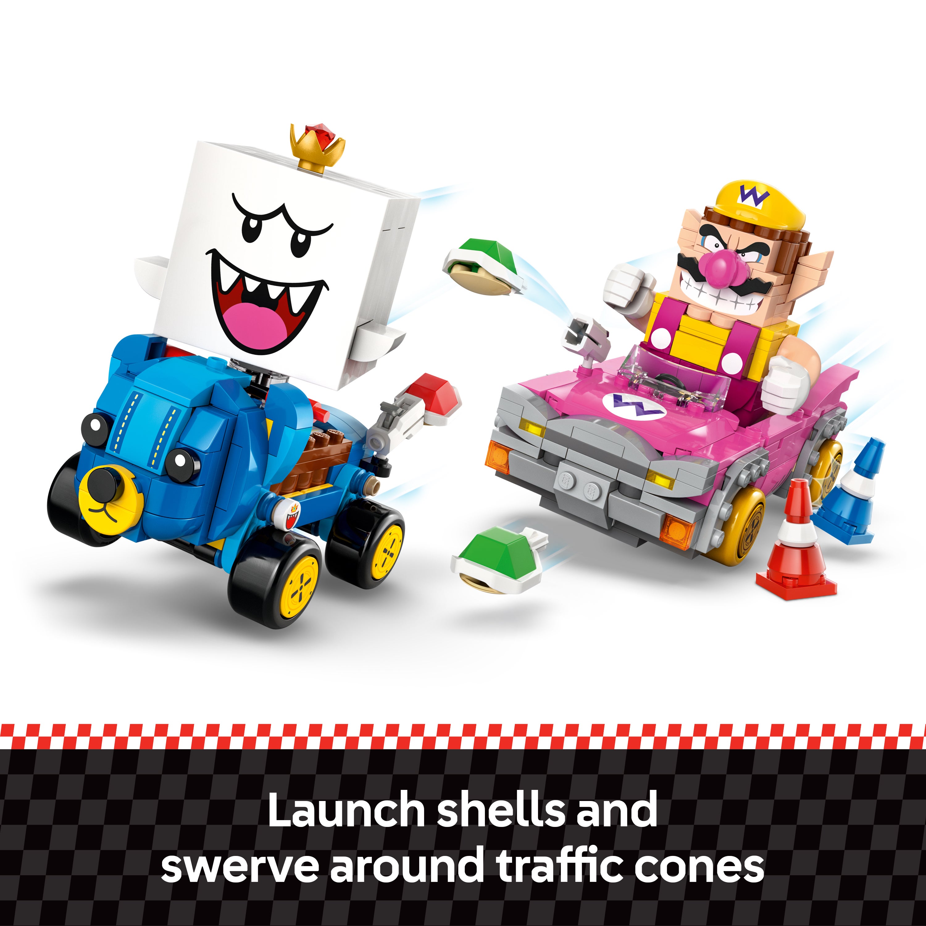 LEGO Super Mario 72038, Mario Kart™ – Wario & King Boo