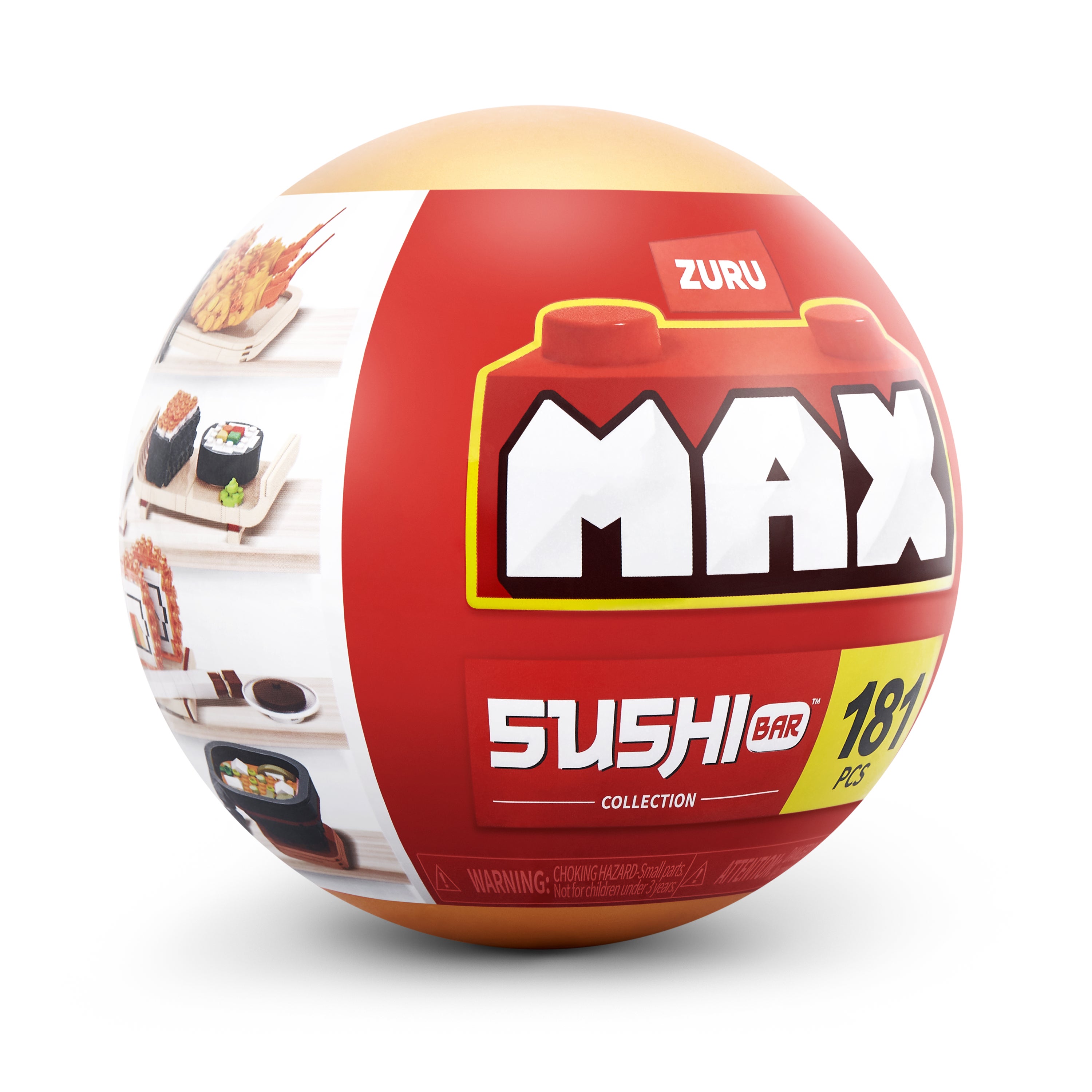ZURU MAX Build More Premium Sushi Bar Collection (California Roll)