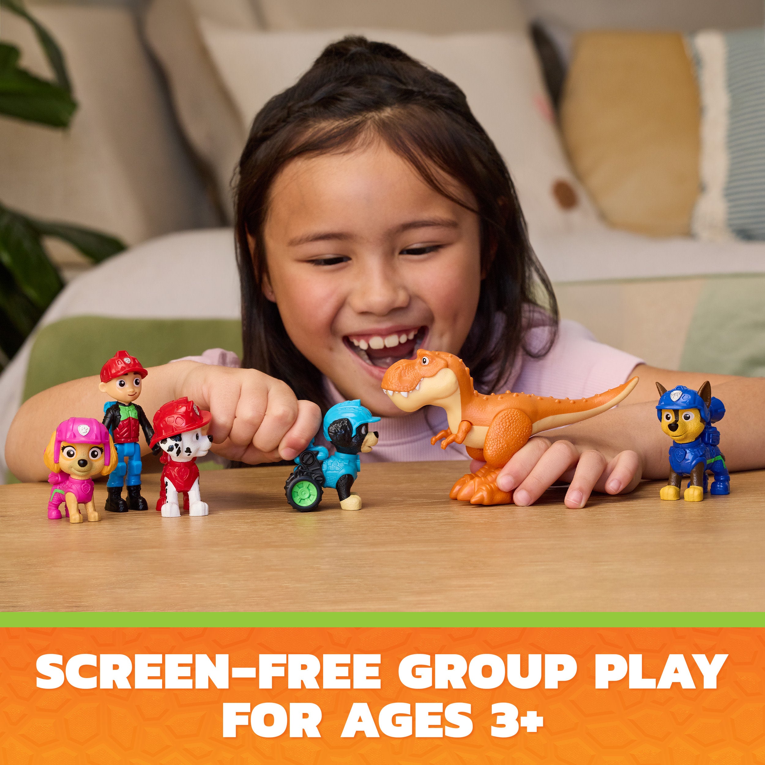 PAW Patrol Dino Adventure Pack - 6 actionfigurer