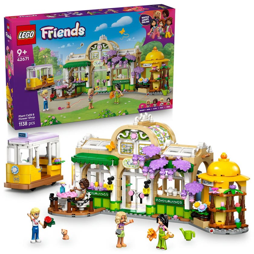 LEGO Friends 42671, Växtkafé & blomsteraffär