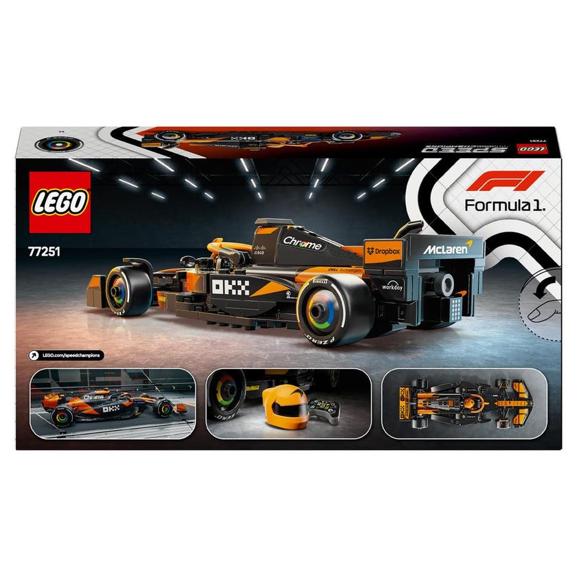 LEGO Speed Champions 77251, McLaren F1® Team MCL38 Race Car