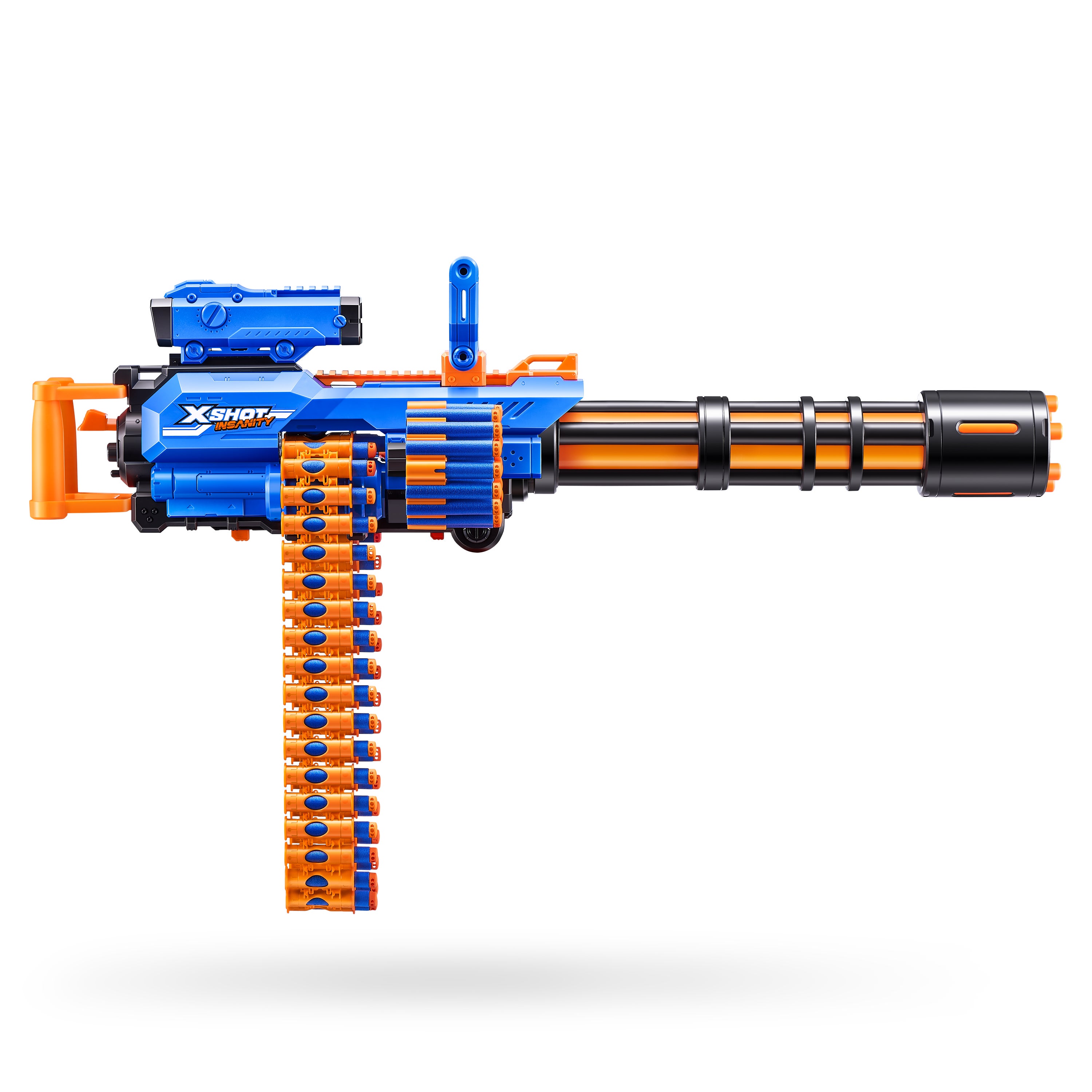 XSHOT Insanity Motorized Rage Fire Gatlin Gun with tripod