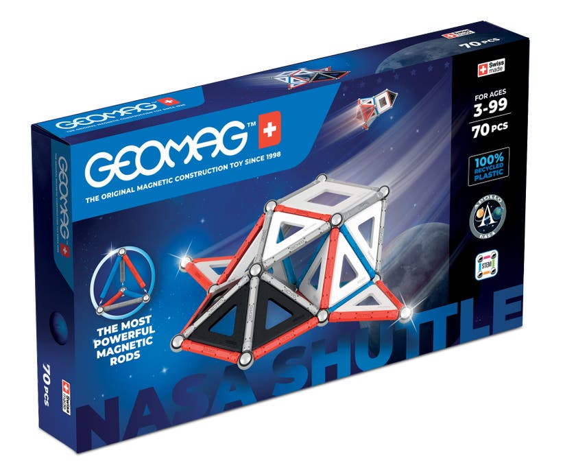 Geomag Classic Panes Nasa Shuttle 70 Pcs