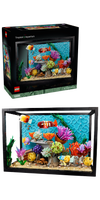 LEGO® Icons Tropiskt akvarium, Byggset med prydnadsakvarium för vuxna 10366