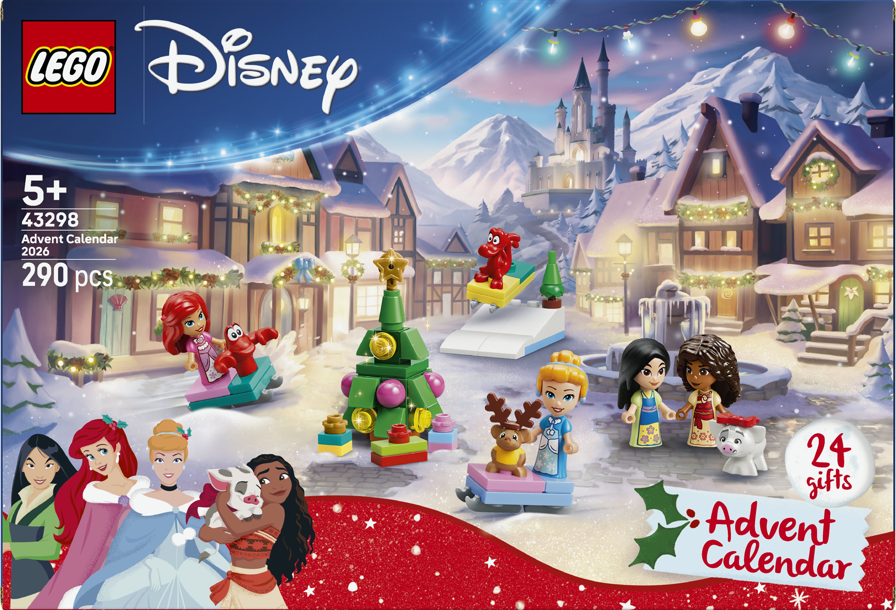 LEGO® Disney Princess Adventskalender 2026 - 43298